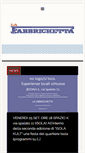 Mobile Screenshot of lafabbrichetta.it